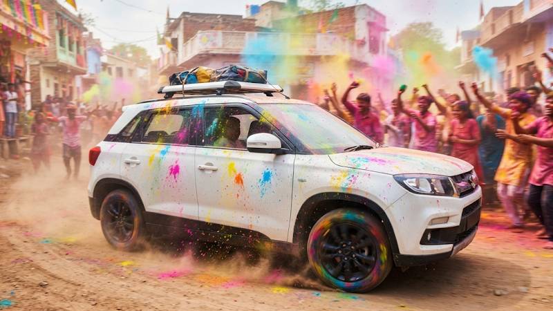 Celebrate Holi on the Road with Self-Drive Cars in Chandigarh